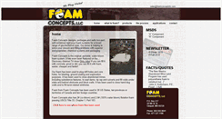 Desktop Screenshot of foamconceptsllc.com